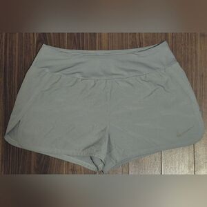 Nike Women's Light Gray Athletic Shorts